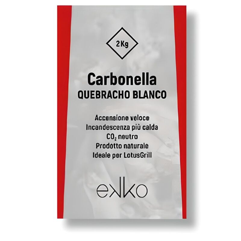 foto del prodotto sacco carbonella quebracho blanco 2kg