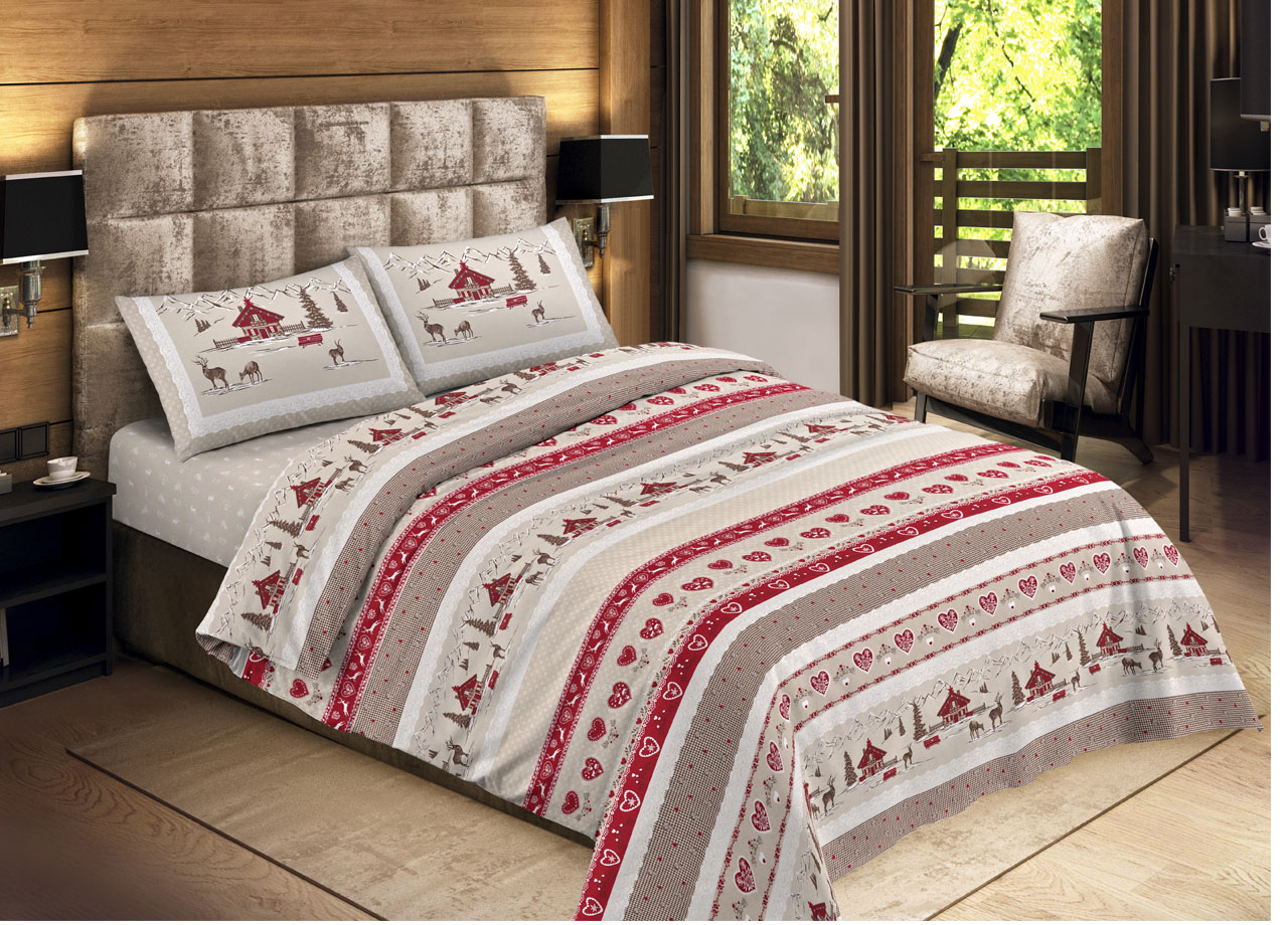 foto del prodotto sacco copripiumino piumone letto in 100 cotone made italy vari disegni rp 1 piazza valbadia