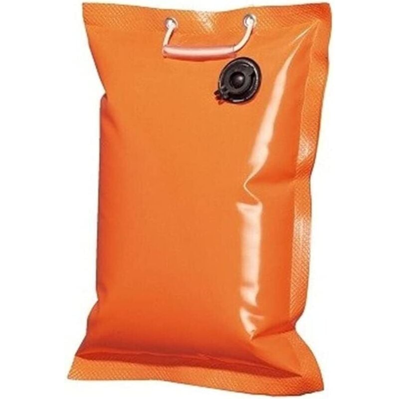 foto del prodotto sacco di appesantimento vuoto con tappo per cavalletti e segnali stradali 60x40