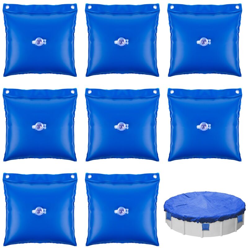 foto del prodotto sacco di sabbia per piscina, cuscino per piscina 30x29 cm sacchi sospesi per l inverno sacchi d acqua per piscina resistenti fuori terra copertura