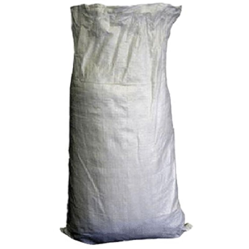 foto del prodotto sacco in polipropilene 70 x 120 cm bianco portata 100 kg circa per olive frutta verdura grano