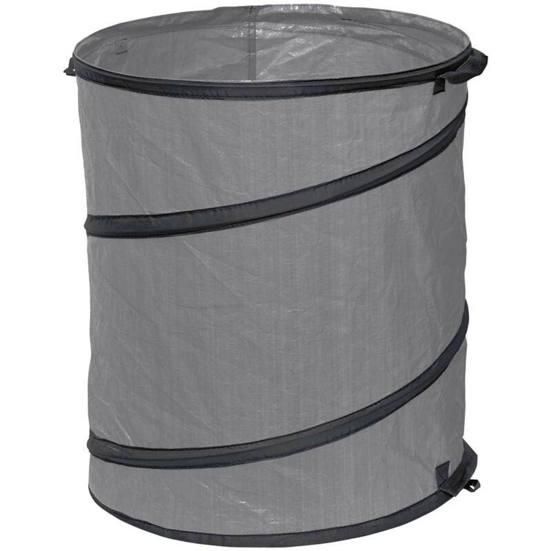 foto del prodotto sacco multiuso richiudibile pop up 56x65 cm per raccolta di foglie erbe