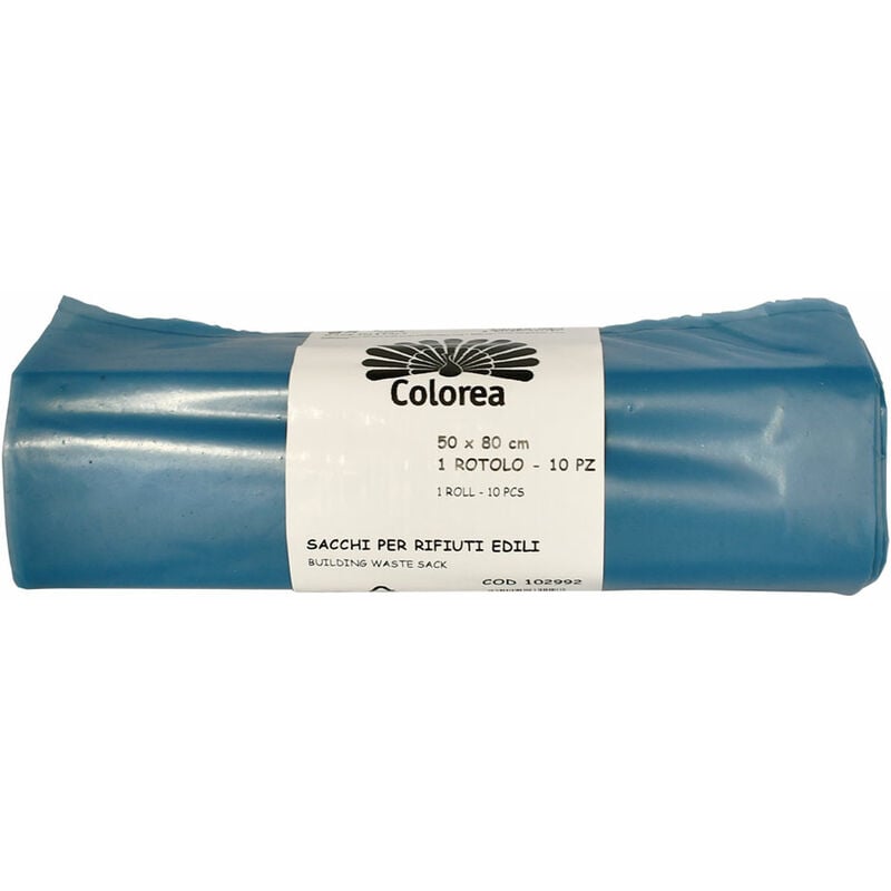 foto del prodotto sacco per macerie cm. 50x80 azzurri cf.10 pezzi