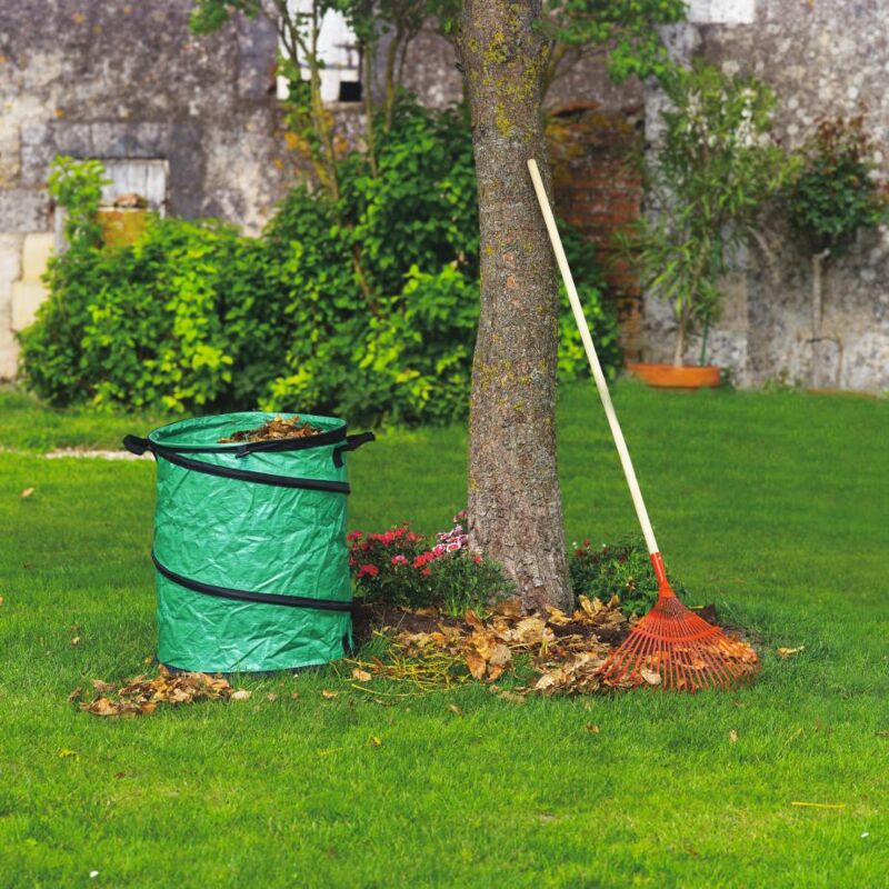 foto del prodotto sacco per rifiuti verde pop up bag 116l nortene