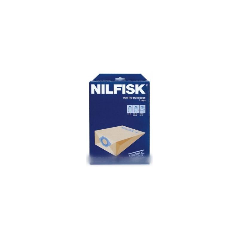 immagine 0 del prodotto sachets de 5 sacs nilfisk gm80 pour aspirateur nilfisk advance