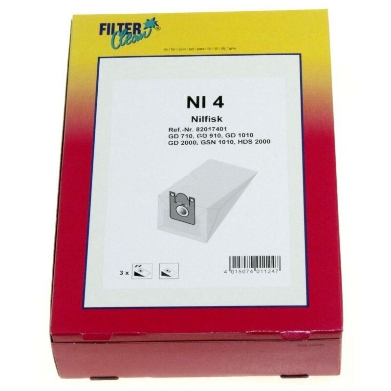 foto del prodotto sacs x5 pour aspirateur nilfisk advance