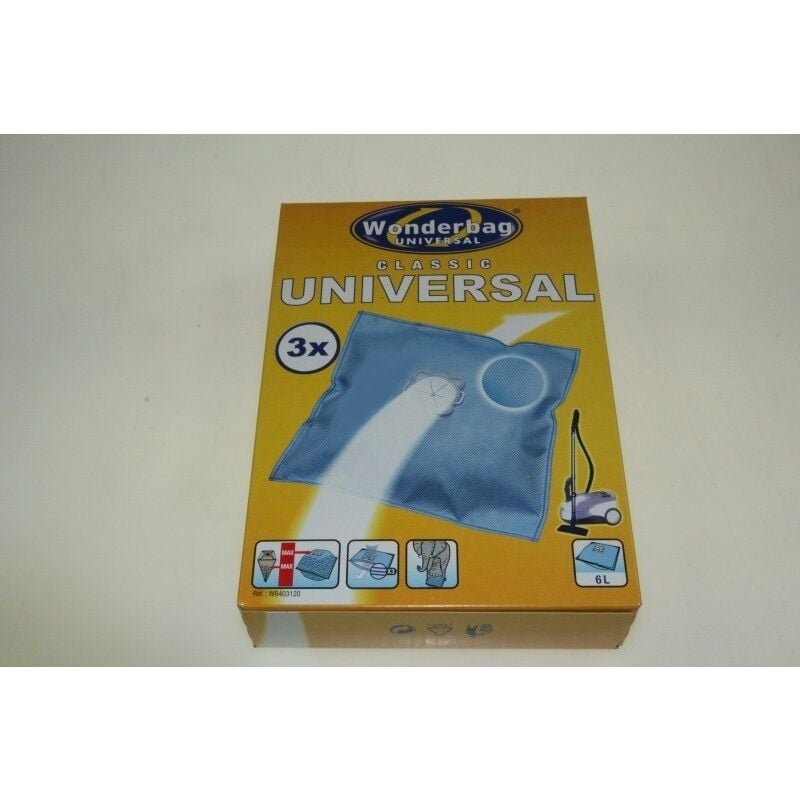 foto del prodotto sacsac wonderbag3 classico per aspirapolvere wb403120