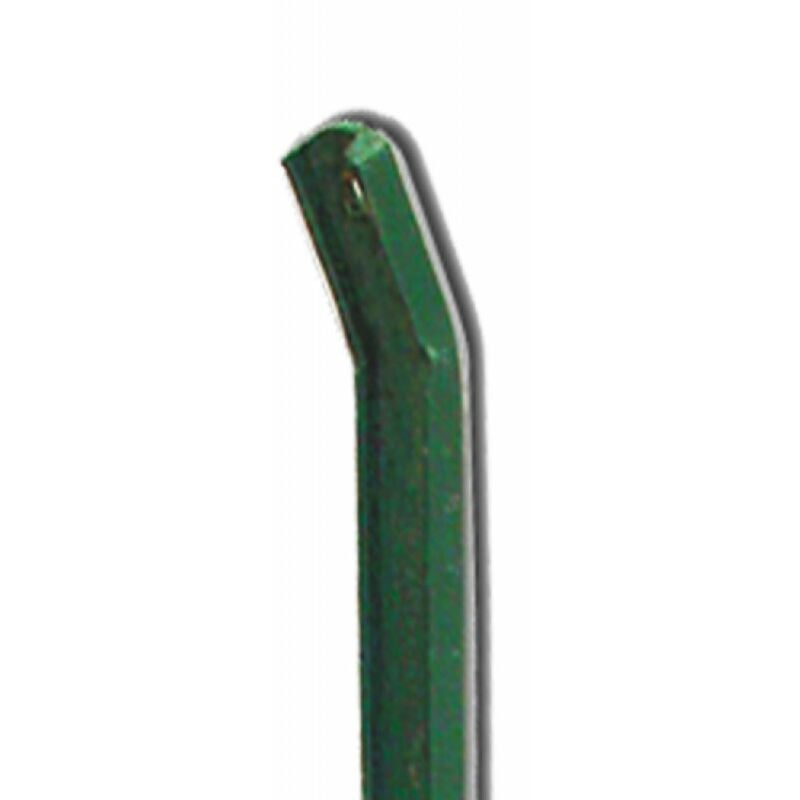 foto del prodotto saetta plasticata verde 150hcm