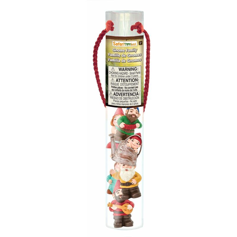 foto del prodotto safari ltd. famiglia di gnomi 6 pezzi figure in miniatura per bambini giocattoli per bambini non tossiche e senza bpa adatte a bambini dai 3 anni
