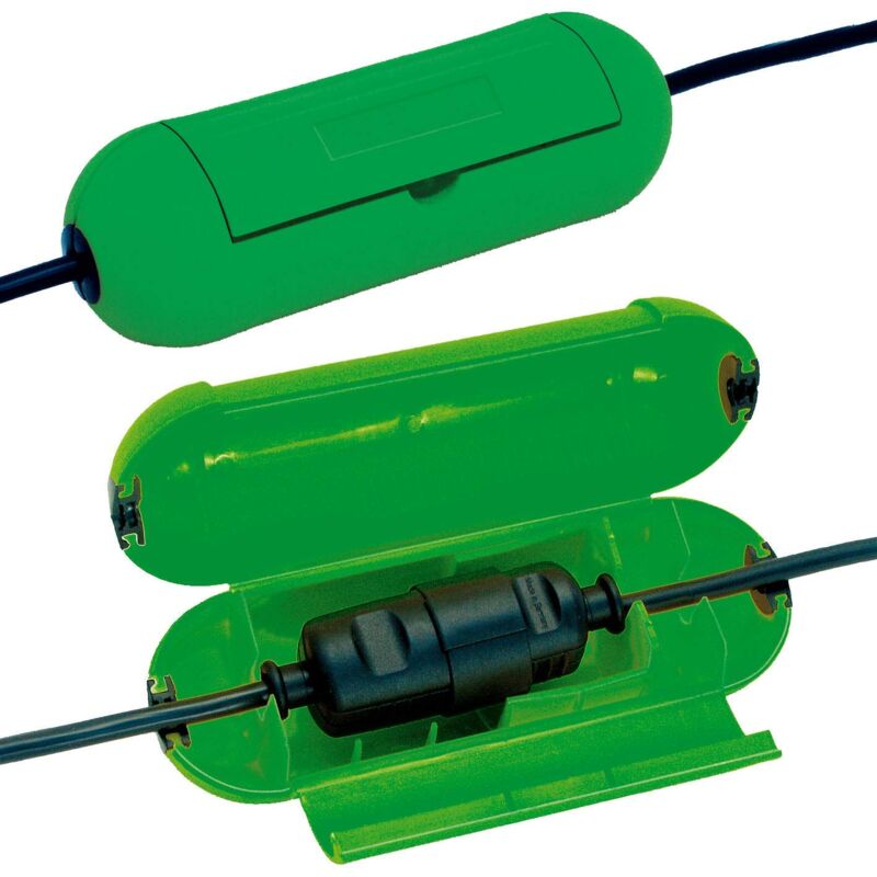 foto del prodotto safe box scatola protettiva per il cavo di connessione colore verde brennenstuhl