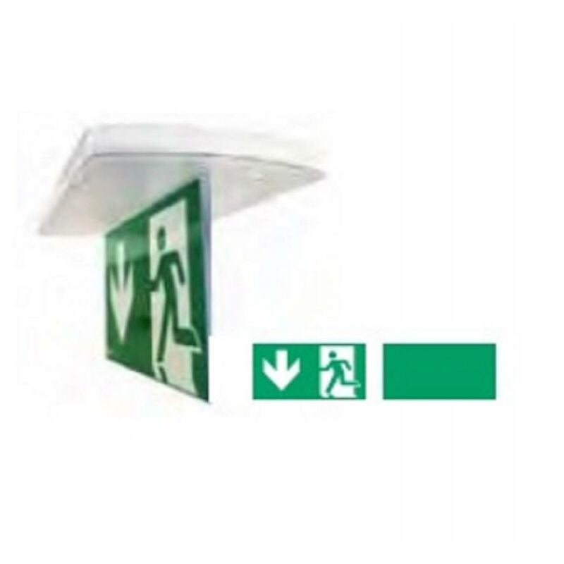foto del prodotto safelite diffusore bifacciale slim, 20m, basso cieco per apparecchi safelite sl2ppd eaton