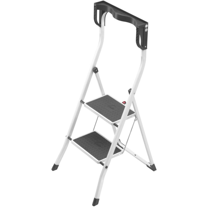 foto del prodotto safety plus 2 gradini gradino bianco - hailo