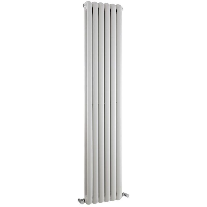 foto del prodotto saffre radiatore di design verticale 1800mm x 383mm bianco hudson reed