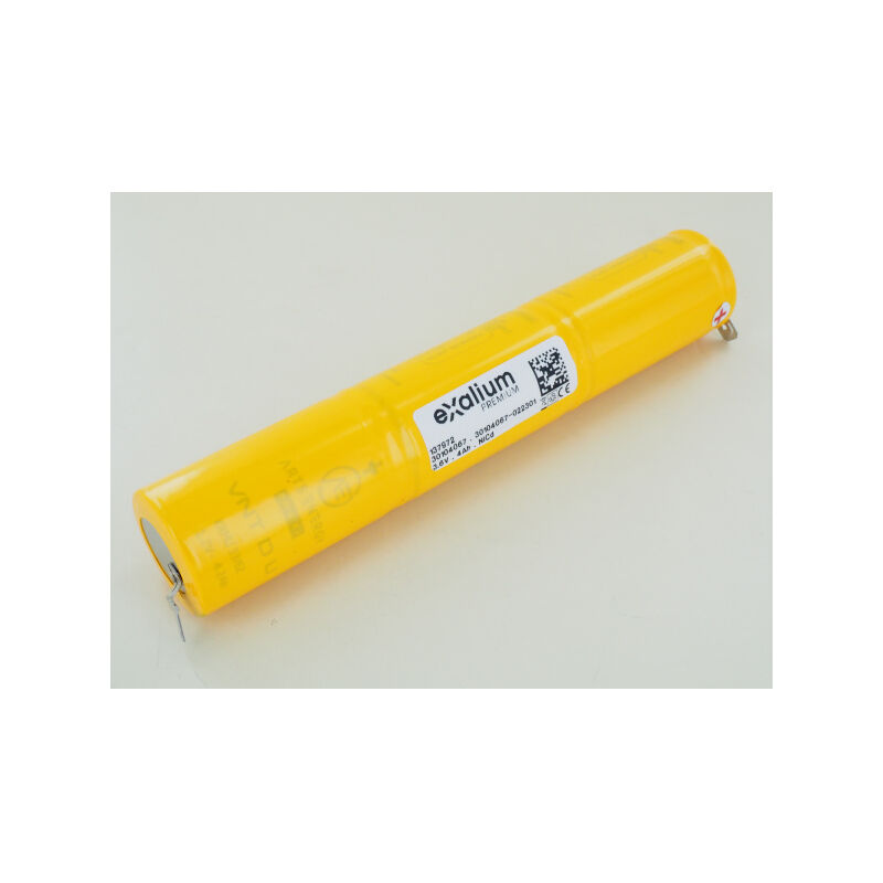 foto del prodotto saft 3, 6v 4ah batteria 3 vntd bastone faston blocchi autonomi d illuminazione di sicurezza