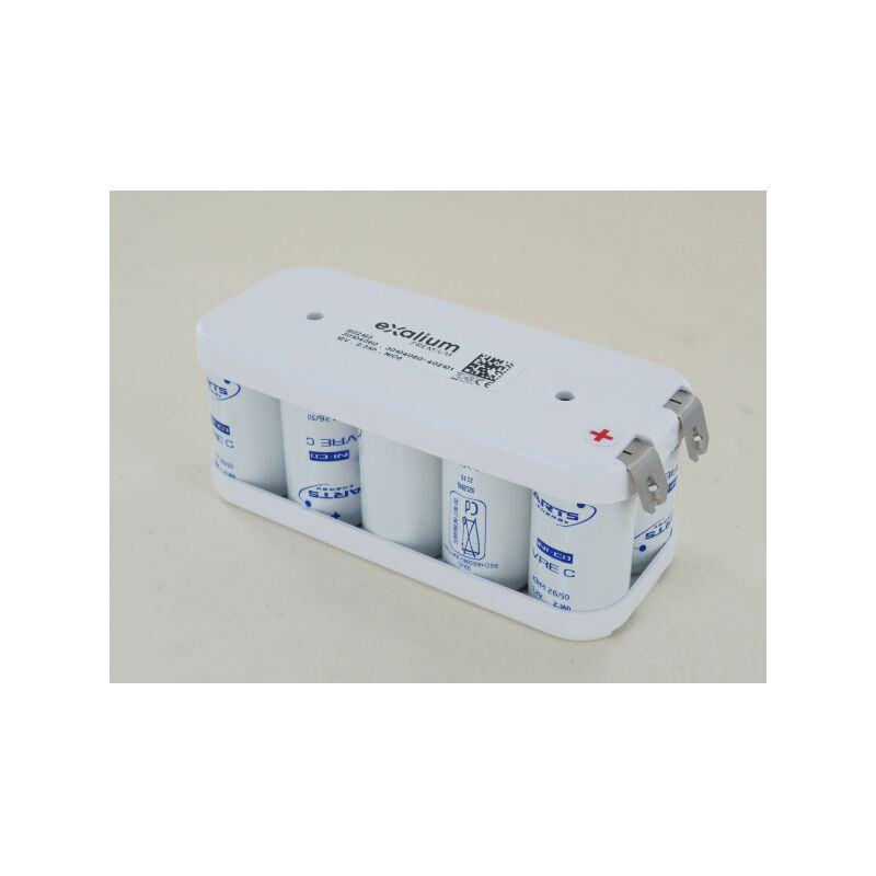 foto del prodotto saft batteria 12v 2.3ah nicd 10 vrec 2300 pallone 802193