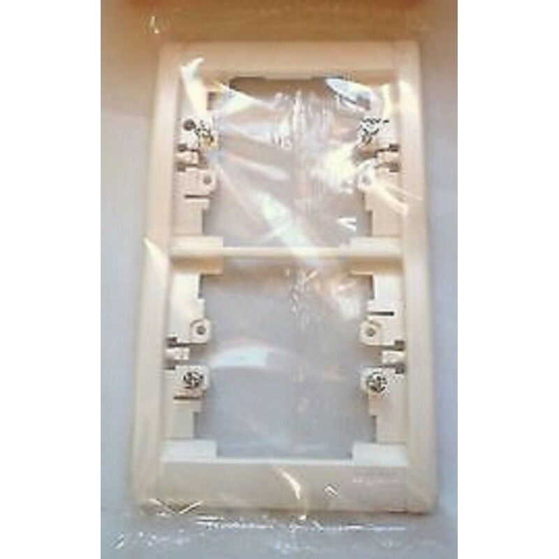 foto del prodotto sagane 85001 - kozi opalis piastra verticale a 2 stazioni bianca - legrand