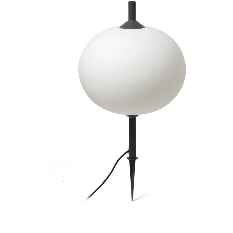 foto del prodotto saigon lampada da palo grigio bianco mate 0,1m r45