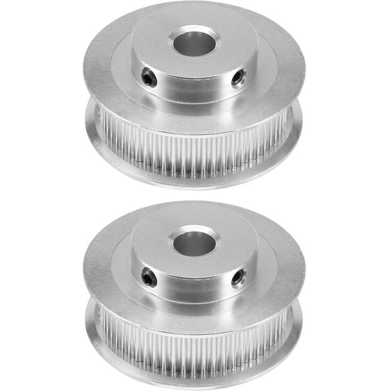 foto del prodotto saipor gt2, puleggia gt2, in alluminio per cinghia dentata gt2, puleggia di temporizzazione gt2, per stampante 3d gt2, cinghia dentata 6 mm di