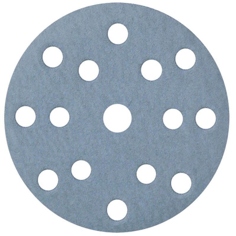 foto del prodotto sait ac d vel 6s disco autoaggrappante di carta abrasiva 15 fori diametro 150 mm grana 60