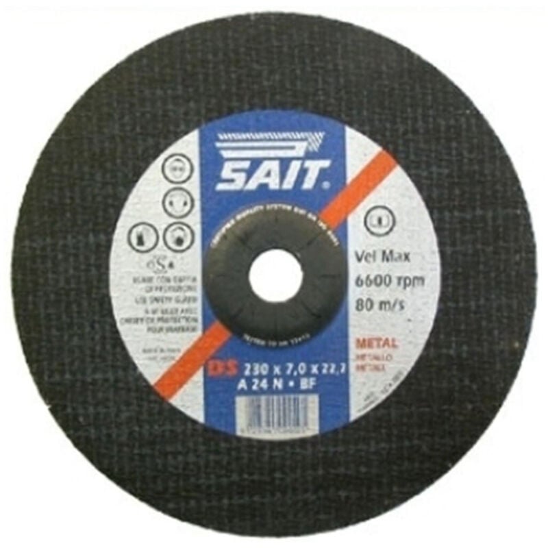 foto del prodotto sait disco 115x3,2x22 per ferro troncatrice eko eko 230x7x22, 300x2.5x25,4 300x3.2x25.4 