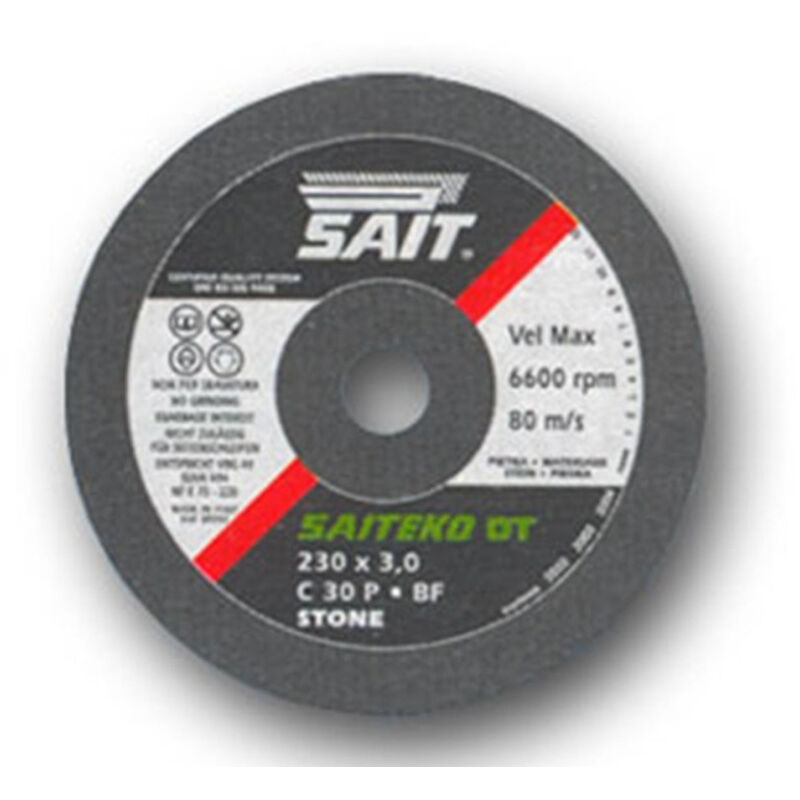 foto del prodotto sait disco per flex taglio ferro metallo diametro 115 x 1.6 eko eko 