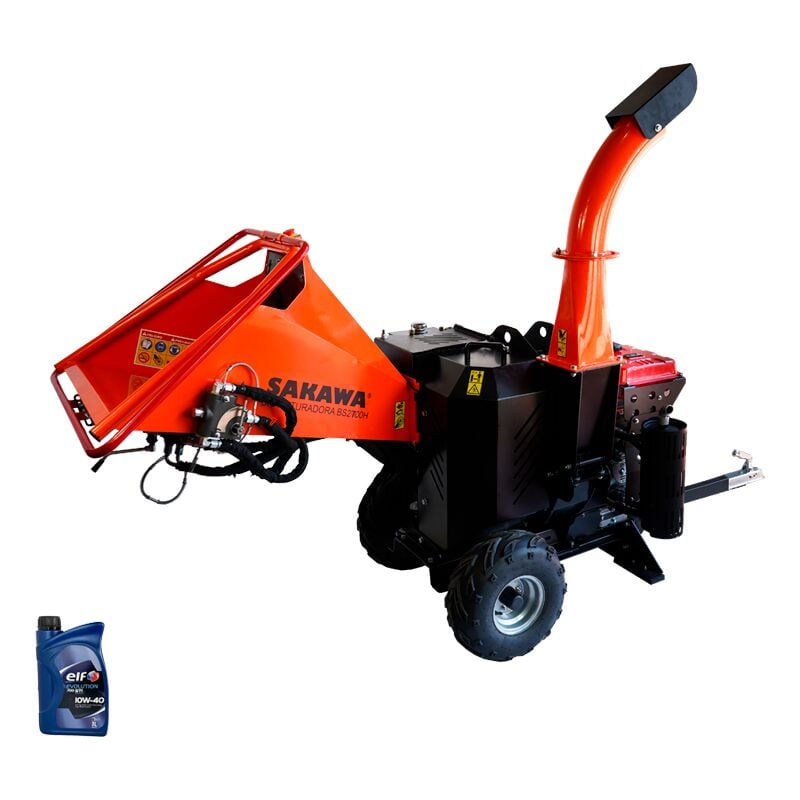 foto del prodotto sakawa biotrituratore motore bs2700 27cv olio 4 tempi