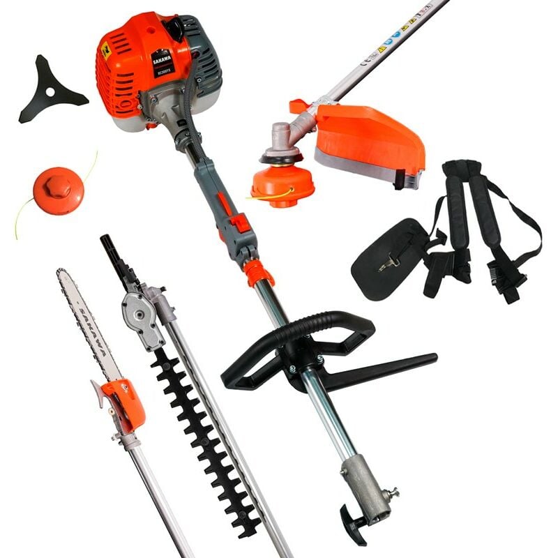 foto del prodotto sakawa decesplugiatore 25cc multifunzione con accessori