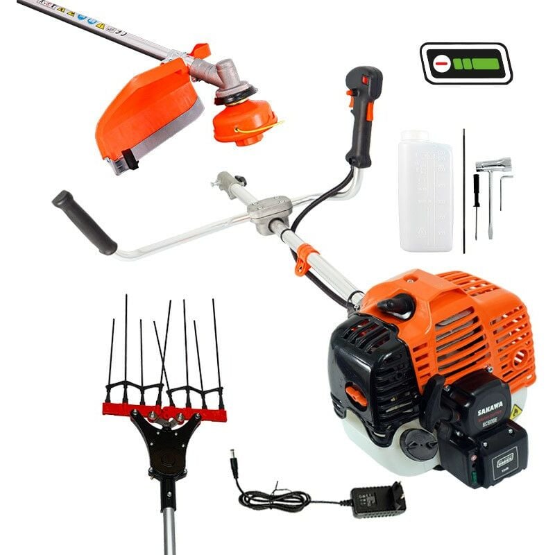 foto del prodotto sakawa decesplugiatore avviamento a batteria 52,7cc manubrio