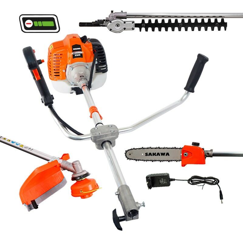 foto del prodotto sakawa decesplugiatore avviamento elettrico 52,7cc accessori