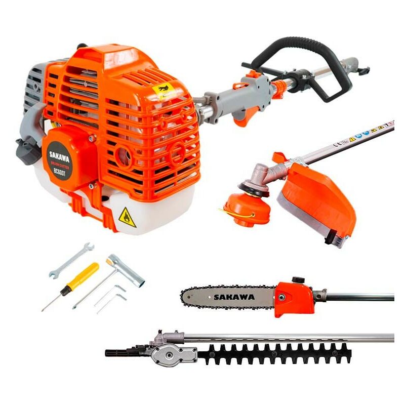 foto del prodotto sakawa decesplugiatore multiaccessori semiprofessionali 52,7cc