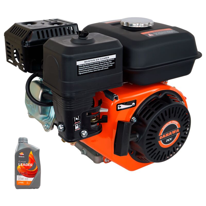 foto del prodotto sakawa gasolio 4 volte 208cc 7cv 20 mm olio