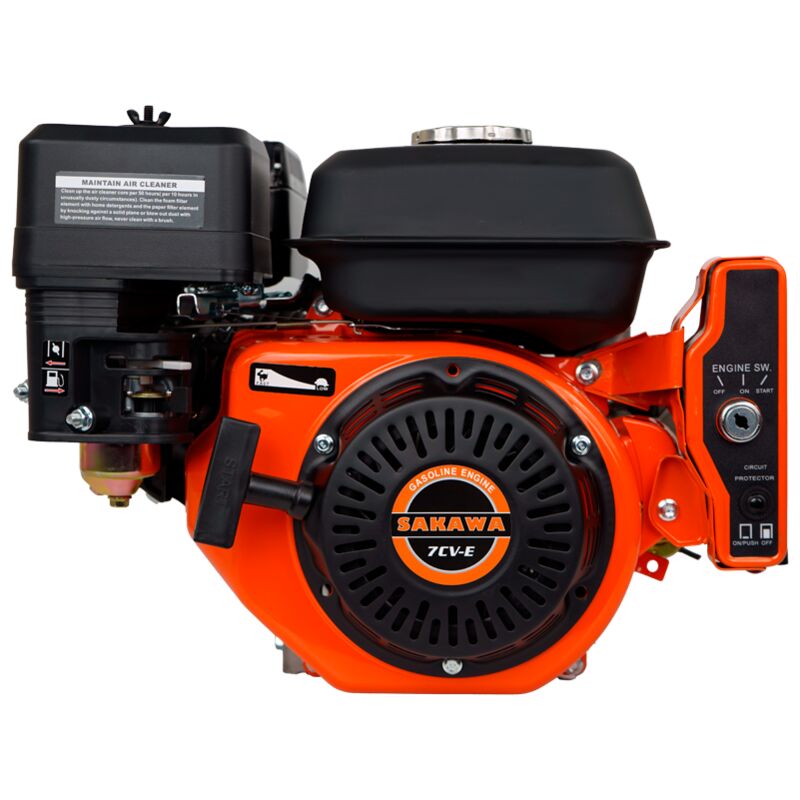 foto del prodotto sakawa motore benzina 4 tempo di avviamento elettrico 7cv 19 mm