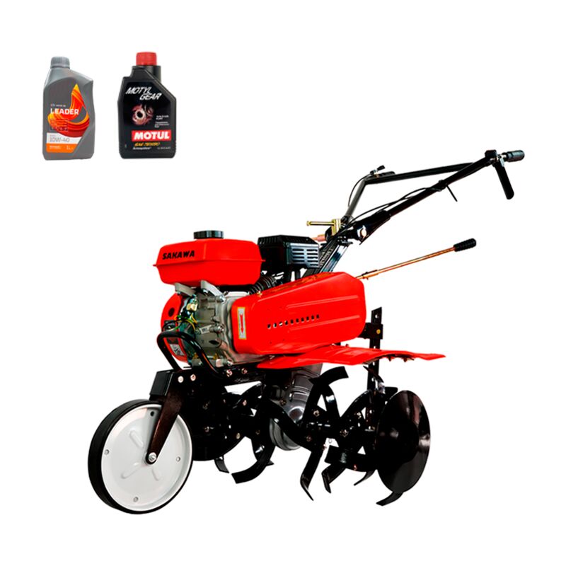 foto del prodotto sakawa motozappa avviare manuale 7cv 2 vel in avanti 1 indietro olio