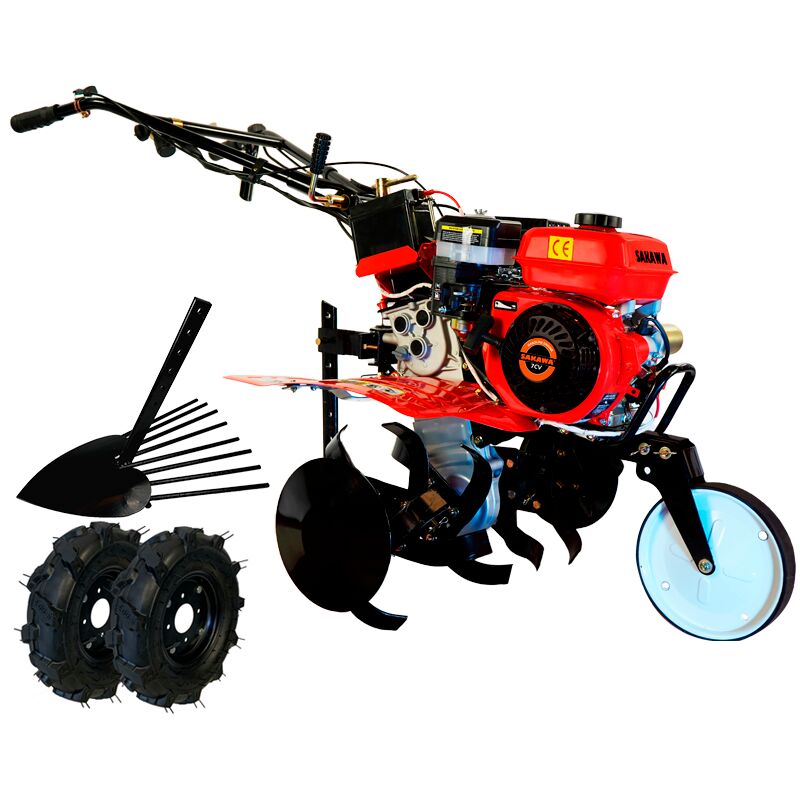 foto del prodotto sakawa motozappa motocoltivatore arranco elettrico 7cv 3v scavapatate