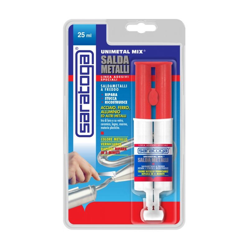 foto del prodotto salda metalli mix 25ml saratoga