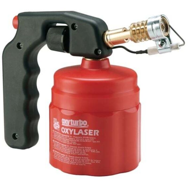 foto del prodotto saldatore a gas con accensione piezoelettrica oxylaser 505100 oxyturbo
