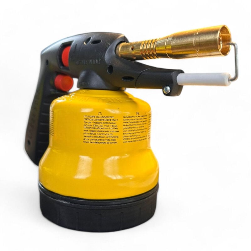foto del prodotto saldatore cannello professionale portatile a gas butano con accensione piezo elettrico laser3000
