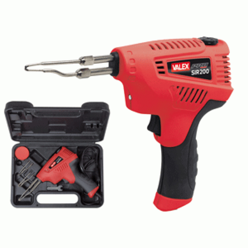 foto del prodotto saldatore istantaneo regolabile sir200 200w max 500 c con luce led valex 1850543