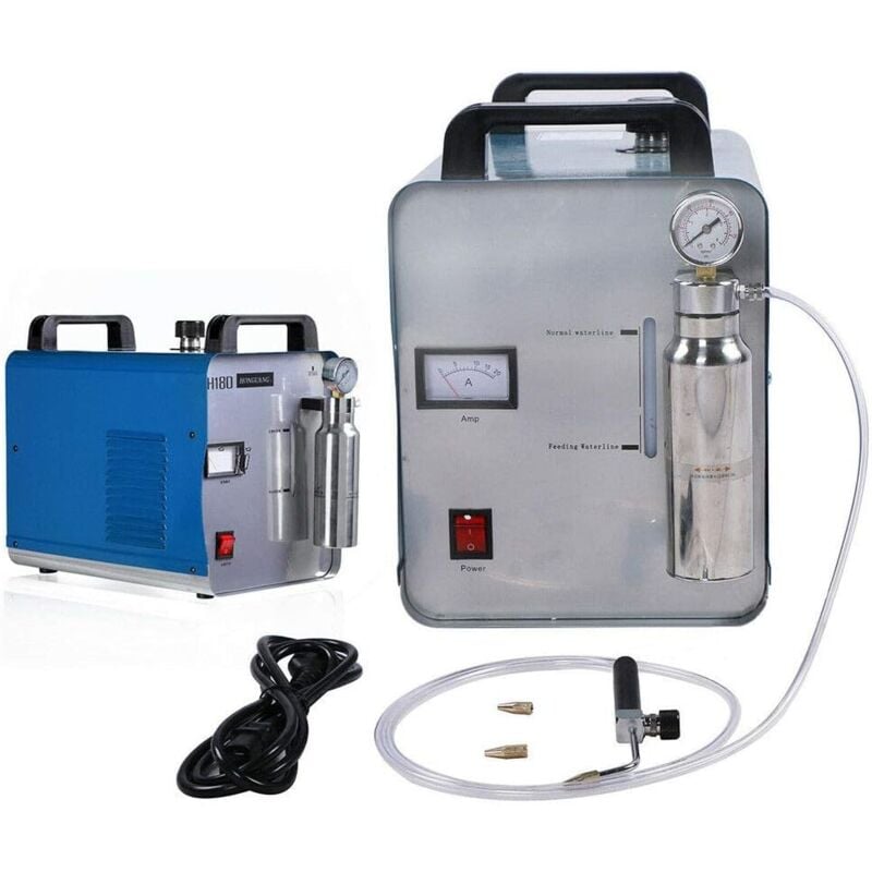 foto del prodotto saldatrice a fiamma, lucidatrice per ossigeno, generatore di ossigeno, acqua, saldatore torch metal welder h180 95l