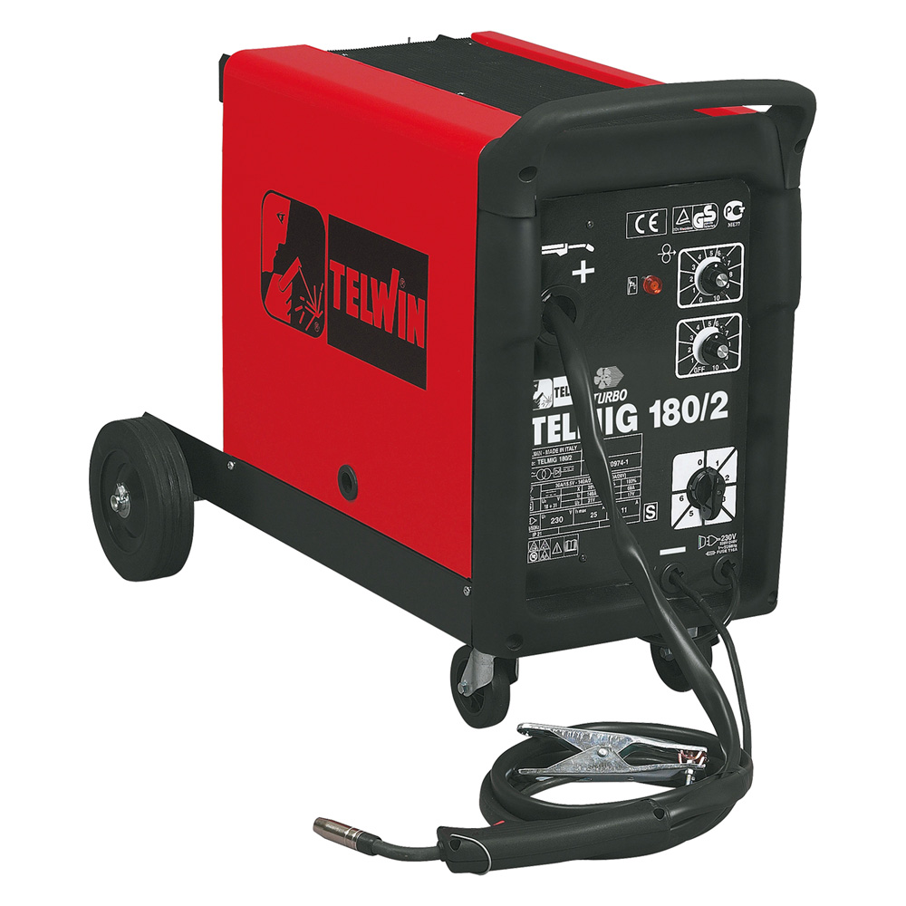 foto del prodotto saldatrice a filo 39 telmig 39 180 2 turbo 170a 230v