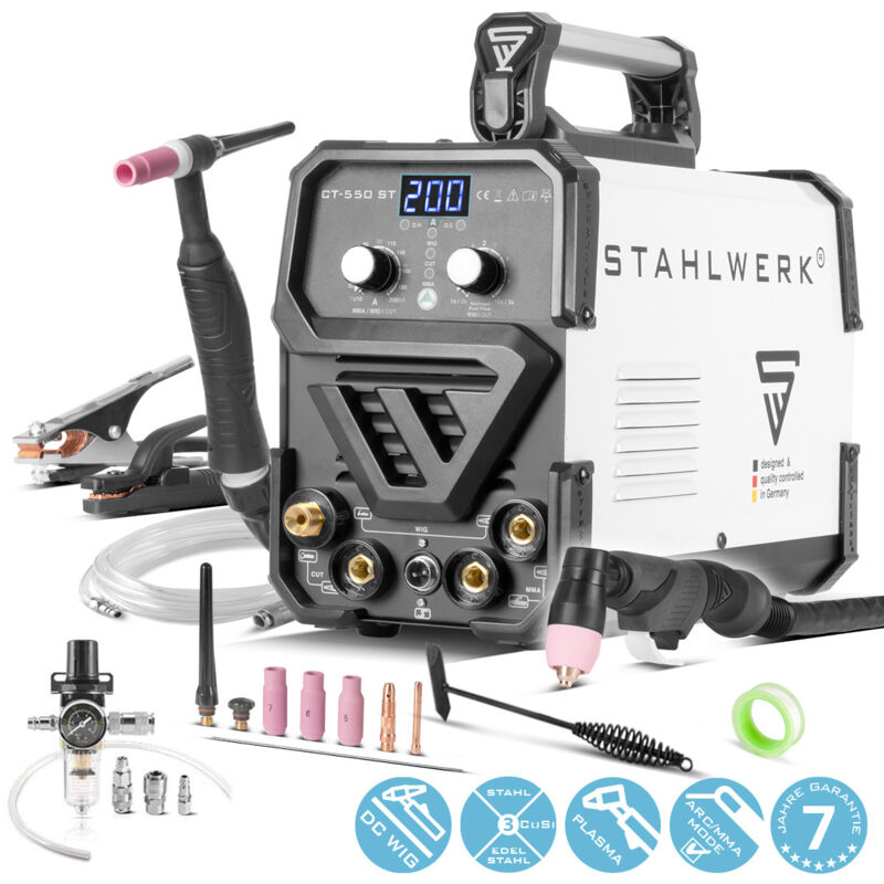 foto del prodotto saldatrice combinata 3 in 1 ct 550 st igbt stahlwerk