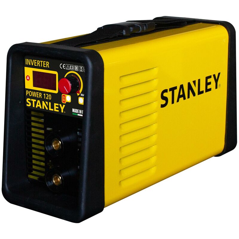 foto del prodotto saldatrice inverter 100ah mma con accessori stanley power 120