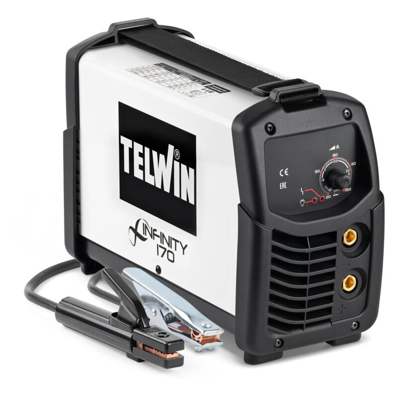 foto del prodotto saldatrice inverter a elettrodo corrente continua telwin infinity 170 230v acx