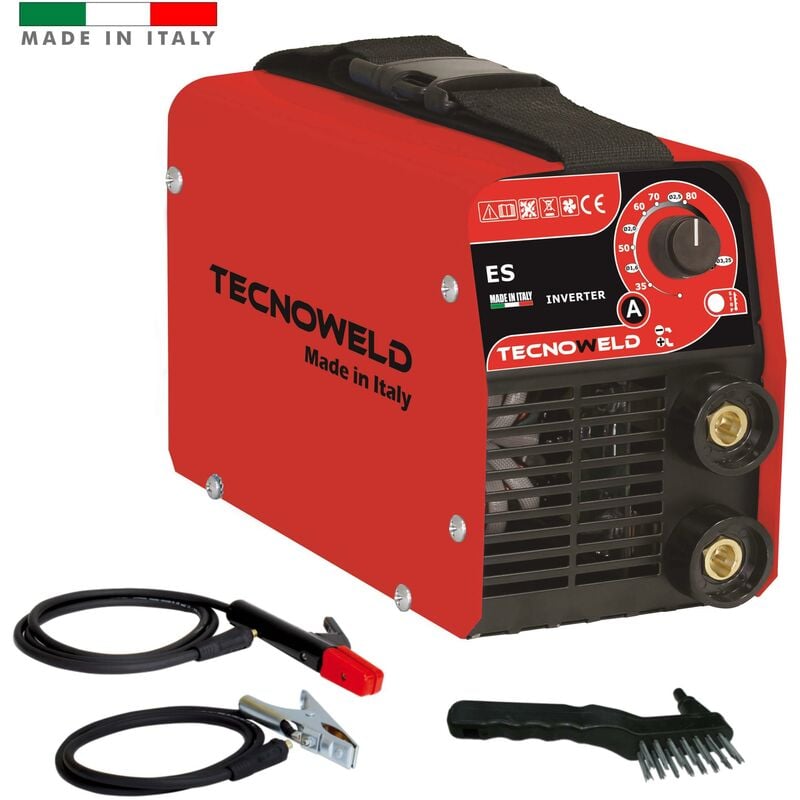 foto del prodotto saldatrice inverter a elettrodo mma tecnoweld es 2500 100 ah