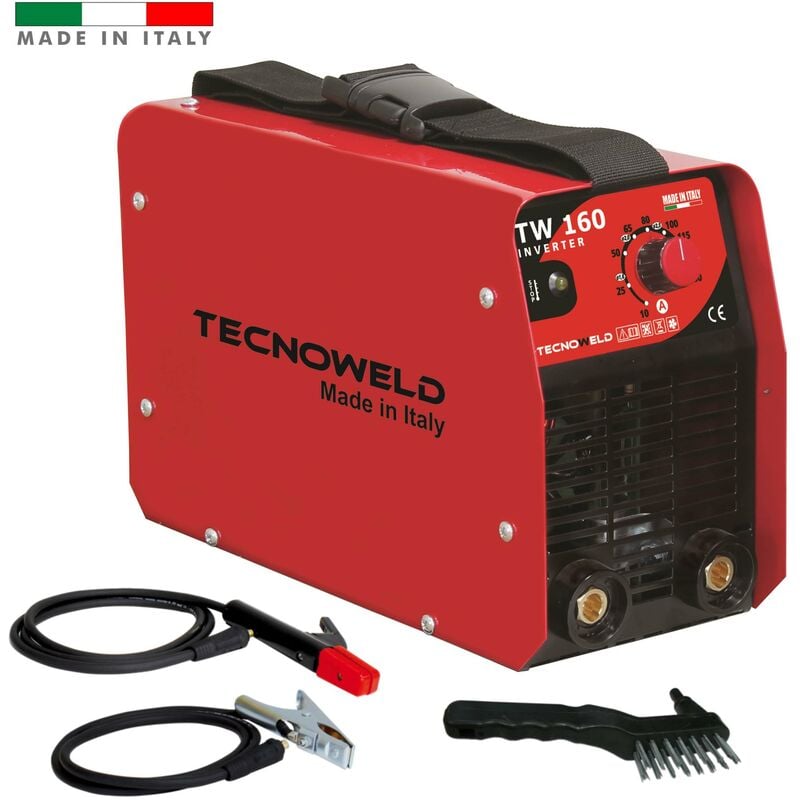foto del prodotto saldatrice inverter a elettrodo mma tecnoweld tw160 130 ah
