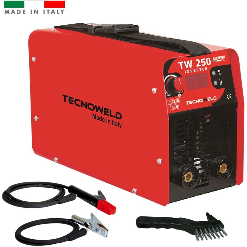 foto del prodotto saldatrice inverter a elettrodo mma tecnoweld tw250 200 ah