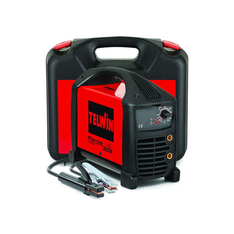 foto del prodotto saldatrice inverter force 205 5,6 kw 10 200a telwin