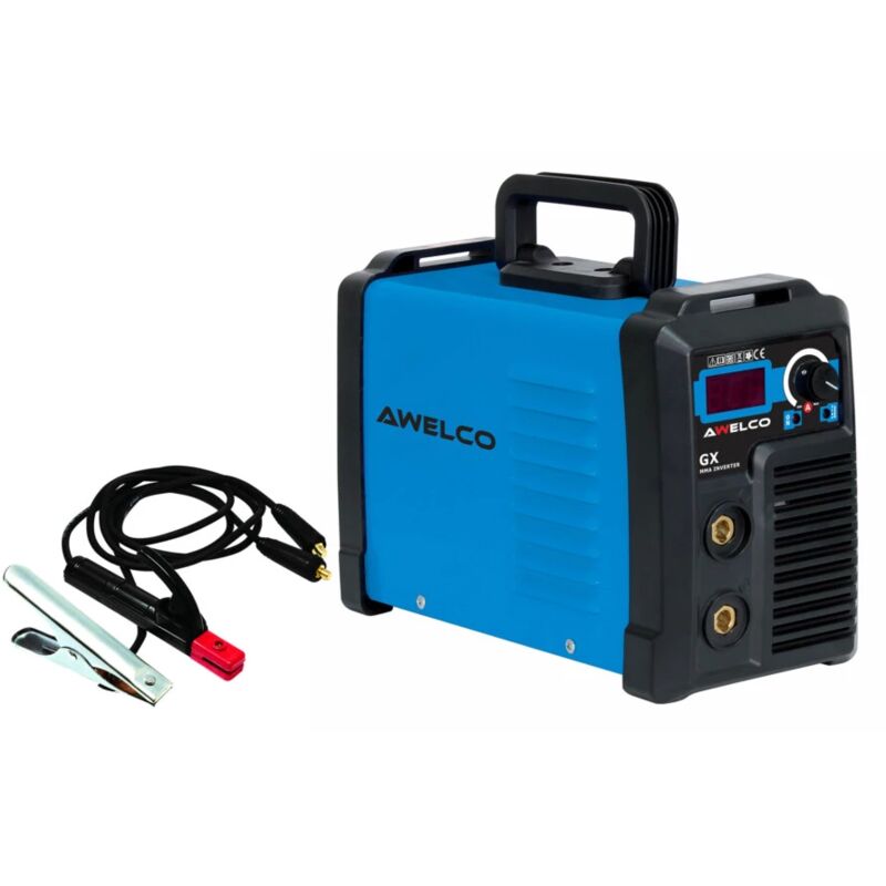 foto del prodotto saldatrice inverter mma ad elettrodo rivestito awelco gx 150