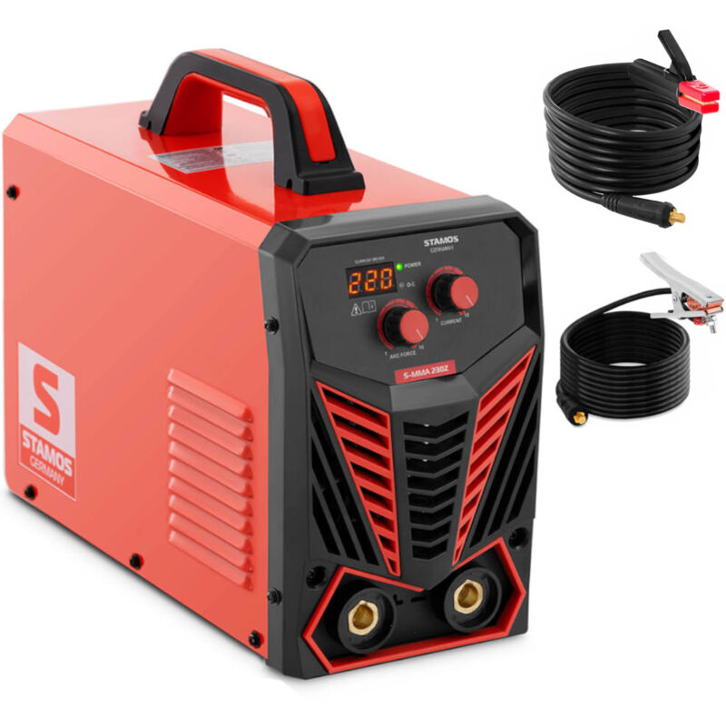 foto del prodotto saldatrice inverter mma igbt con funzioni hot start arc force 220 a