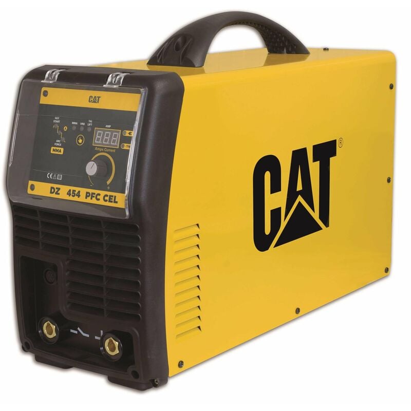 foto del prodotto saldatrice inverter mma tig lift 250a caterpillar dz454 pfc cel